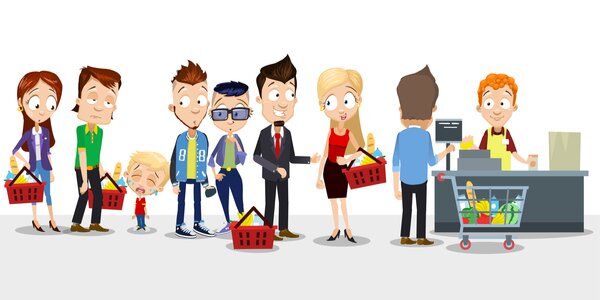 reduce the waiting girl by rfid